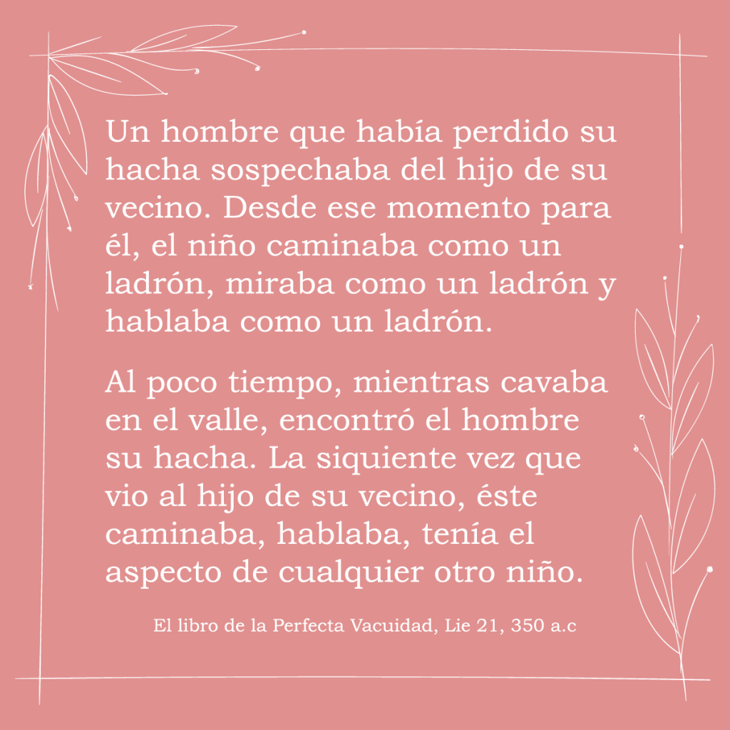 nuestra forma de pensar
