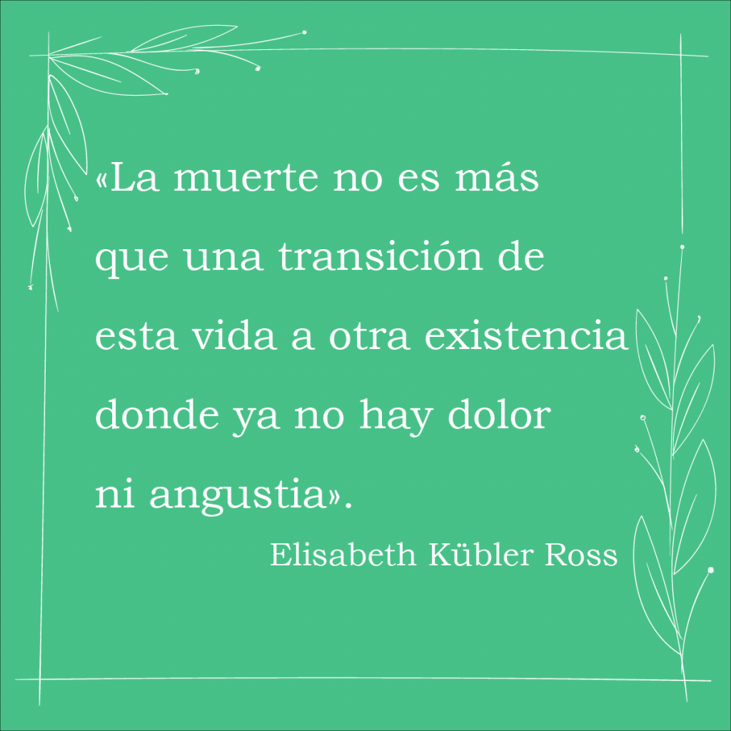 la muerte es una transicion